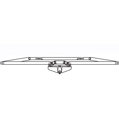 Awning Operator Dual Pull white 25in Length