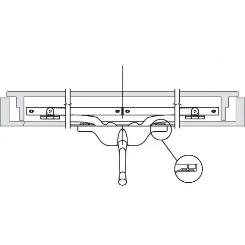 Pivot Shoe Operator 11in bronze For Single Vent Awning window Front Mount Style handle Sold Seperately