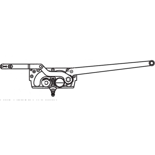 Dual Arm Casement Operator E-Gard Truth Right Hand detatch Clips Can Be Reversed