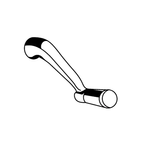 Crank Handle Brown 3/8in Spline woH-004-3/8-BZ-Hd