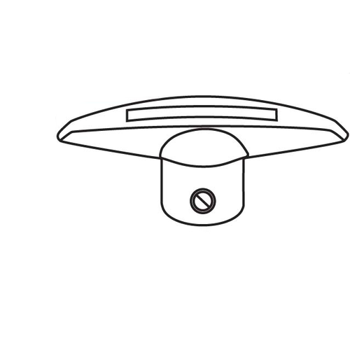 Tee Handle Aluminum 3/8in Spline woh 21 fits Old Style Steel Casement