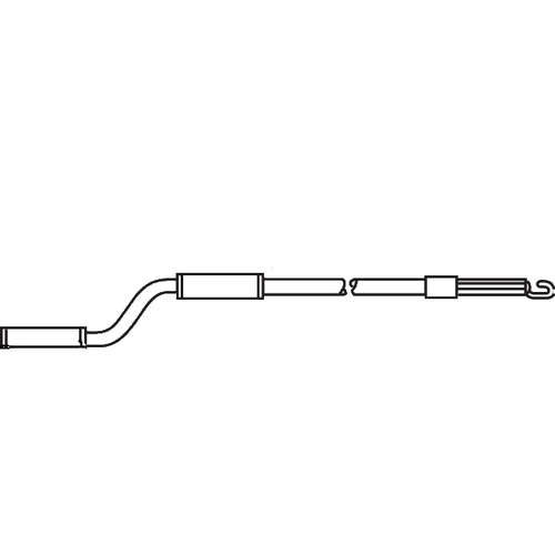 Pole With Hook Drive 74-1/8in Collapsed 122-3/4in Extended