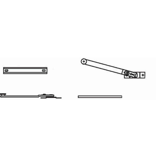 Arm And Track Assembly limit Stop Device stainless Steel