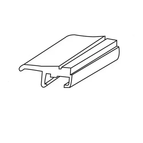 Slider Spring Latch White aluminum hwl144