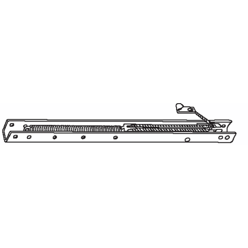 25in Window Channel Balance 5 To 9 Lbs Sash Weight hwB-Pa507-5/8B-2410 60-595a And 60-596a Attached