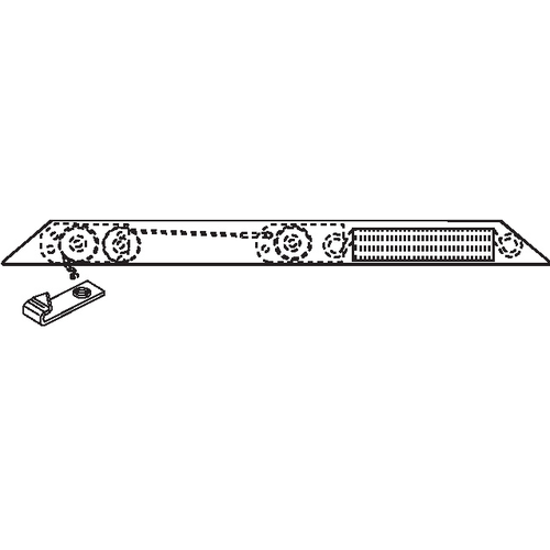 15-1/2in Invisible Ax Balance 60-518hd Attached With Cord 11-16 Pound Sash 33in Cord