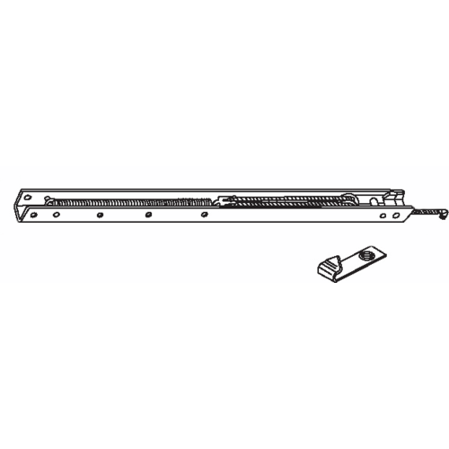 35in Channel Balance with 60-518 Attached hwB-C51-T5/8B-3440