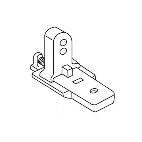 Use:62-610 1/4in Screw Hole Center Black