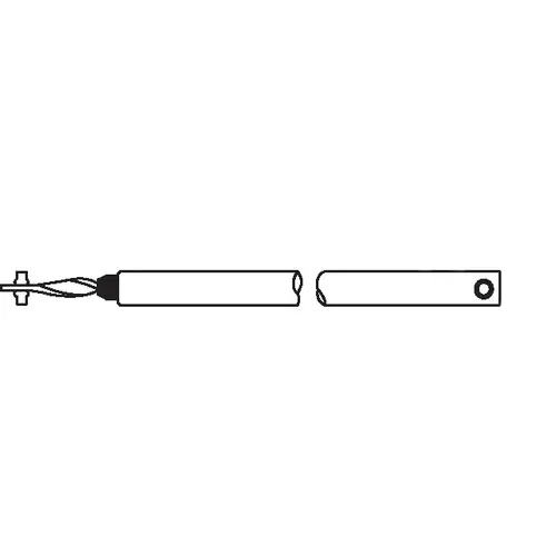 23in Hd Laser Weld Black bearing 5/8in Tube Balance hwB-CP-5/8S-23"-BK-5 ej 23 Hnbm