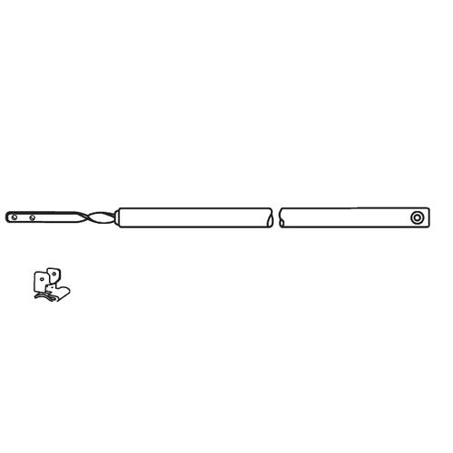 35in Spiral Balance standard Rod W/ 75-500a hwB-Ke256-3/8S-35"-W