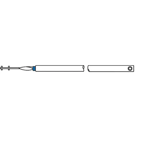 22in Tilt Tube Balance 3/8in Blue Bearing