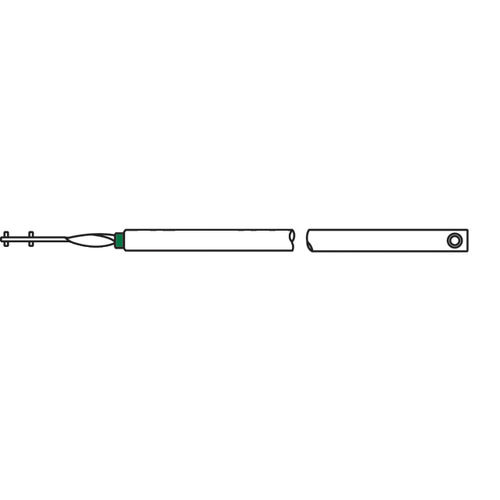 22in Tilt Tube Balance 3/8in Green Bearing hwB-TP-T3/8S-22"-GN- - pack of 12