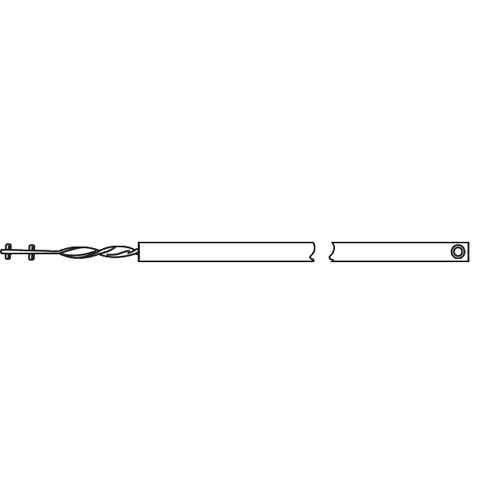 29in 3/8 Tilt Balance White 3/8in hwB-2rp(1/4)-T3/8S-2 two 1/4in Pins