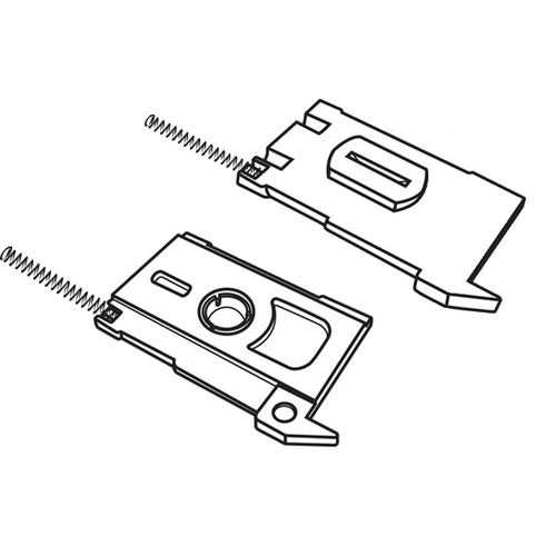 Nla Use 85-1030lhW-1/ RhW-1 tilt Latch Set White