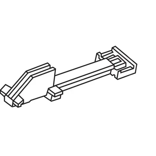 White Bottom Slide Guide