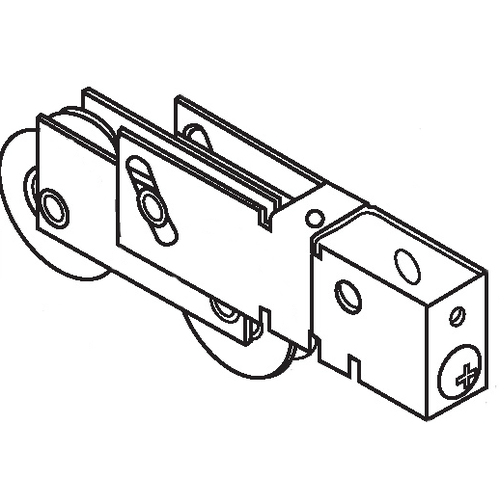 Brixwell 9-403bss Patio Door Roller Tandem 1-1/4 Stainless Steel Wheels ...