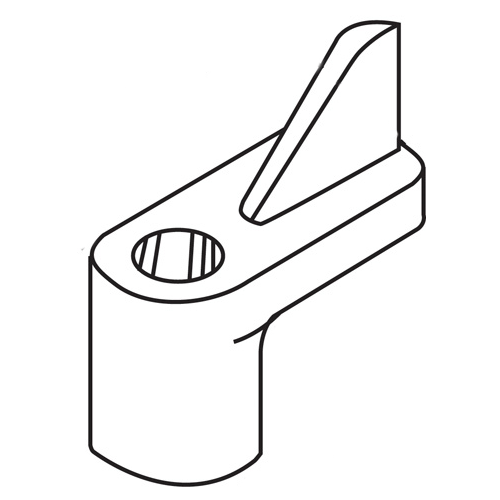 Flush Swivel Clip Natural - pack of 25