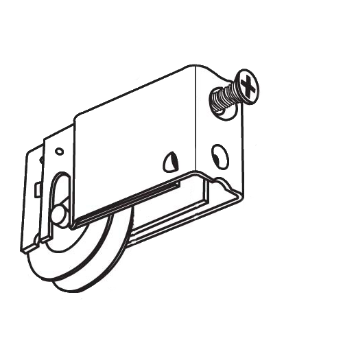 Patio Door Roller Assembly 1-1/4 Stainless Steel Wheel pdr111 Ss