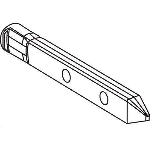 Round Head Pivot Bar quick Tilt 2-1/2in Long