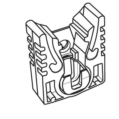 Brixwell 96aA-66-2 1/2in Pivot Lock Shoe white Break Pad Extension 045