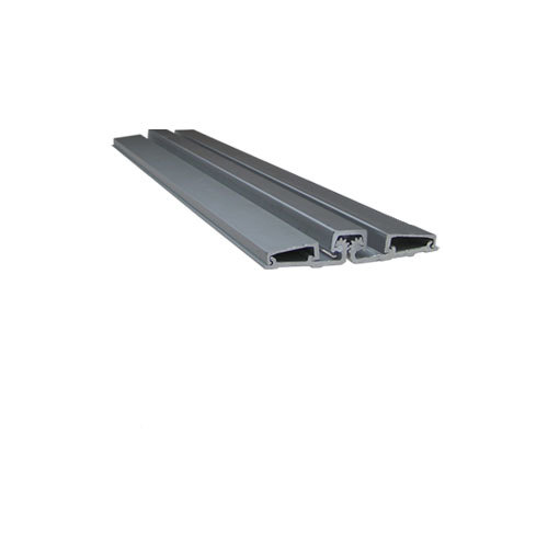Aluminum Geared Continuous Hinge Full Surface 83" Clear Anodized Aluminum