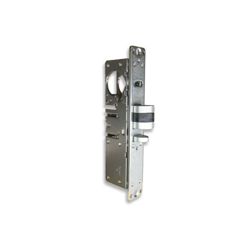 International Storefront Door Deadlatch Lock 1-1/8" Back Set -DL-4510 Anodized Satin Aluminum