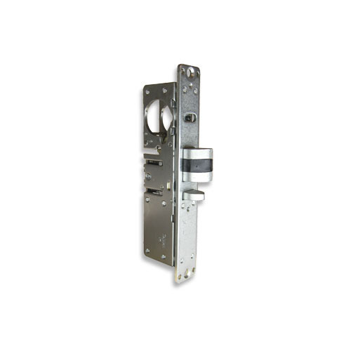 International Storefront Door Deadlatch Lock 1-1/8" Back Set -DL-4510 Anodized Satin Aluminum