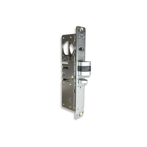 International Storefront Door Deadlatch Lock 1-1/8" Back Set -DL-4510 Anodized Satin Aluminum