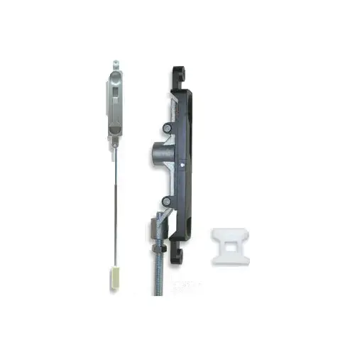 International Commercial Storefront Door Flushbolt 3/16" Offset FB1206 Baked Dull Aluminum Paint