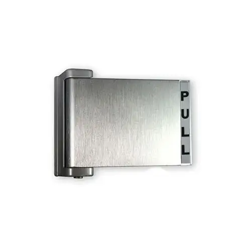 International Commercial Storefront Door Paddle Handle Pull R. PH-4524 Baked Dull Aluminum Paint