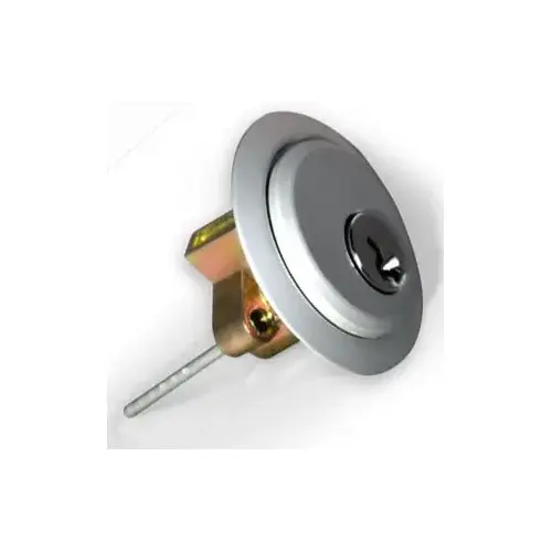 International Commercial Door Mortise Rim Key Cylinder Lock RZ 1003 Anodized Dull Aluminum