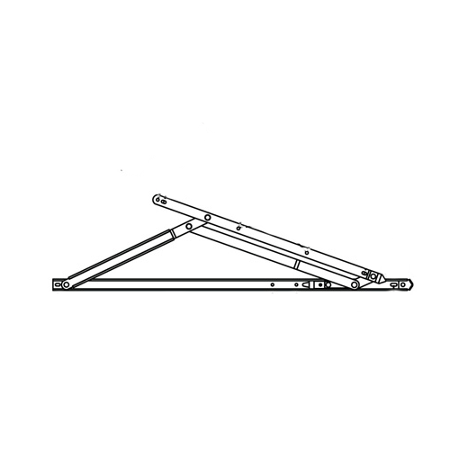 28in Superior Ss 4 Bar Hinge brass Shoe