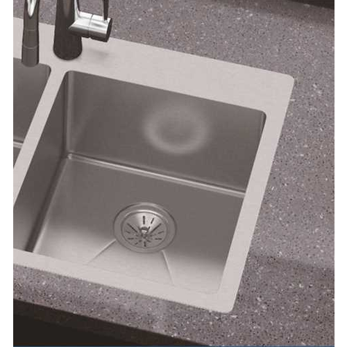 Elkay ECTRU21179T Crosstown Undermount Stainless Steel 23 in. Single Bowl Kitchen Sink