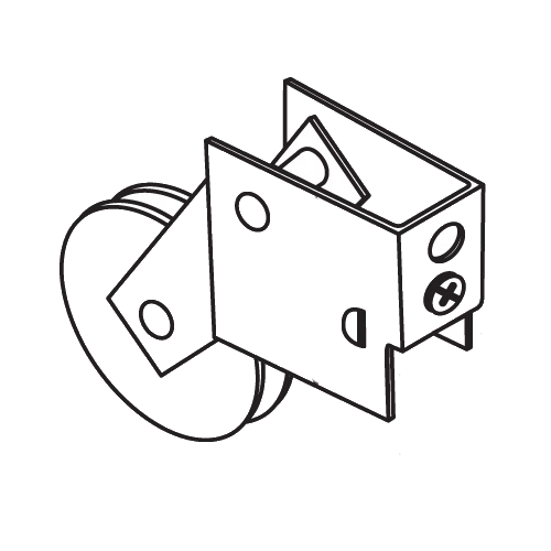 Patio Door Roller Assembly 1-1/2 Prescision Bearing