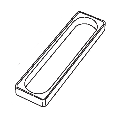 Spacer For Multipoint Lock aluminum