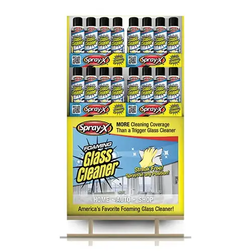 SpraY-X Quarter Pallet End Cap 192/cans