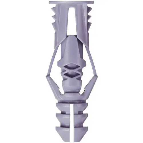 COBRA 172R Wall Anchor, 1-1/4 in L, Polyethylene, 46 lb Blue - pack of 10