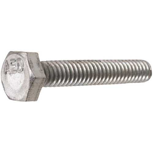 Everbilt 800600 1/4 in.-20 x 1-1/2 in. Zinc Plated Hex Bolt - pack of 100