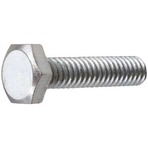 3/8 in.-16 x 1 in. Zinc Plated Hex Bolt - pack of 25