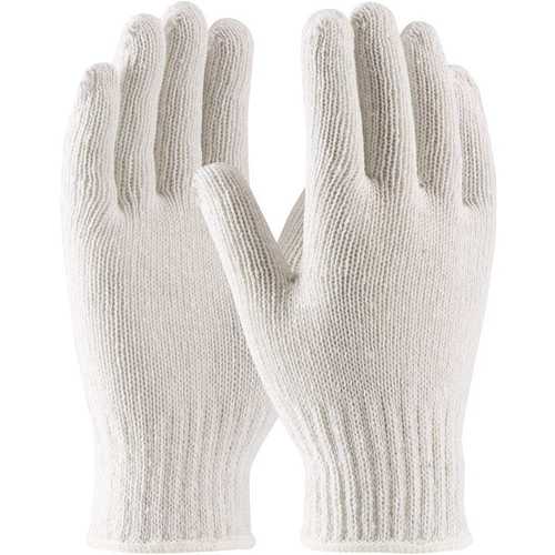 PIP 35-CB110/S Small 7-Gauge Medium Weight Seamless Knit Cotton/Polyester Glove White - pack of 12