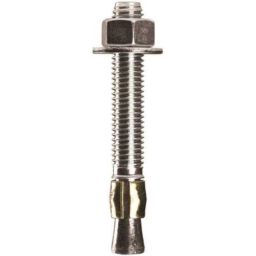 1/2 in. x 4-1/4 in. Wedge Anchor - pack of 10
