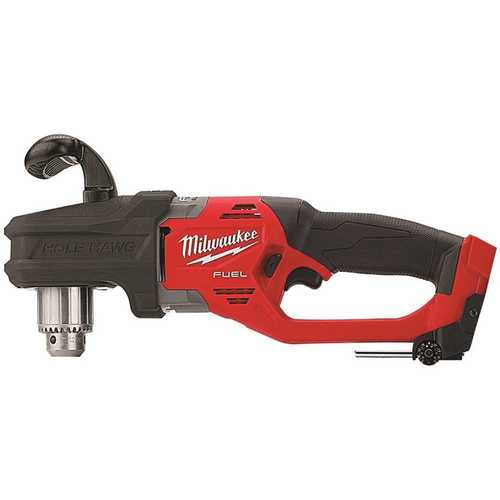 Milwaukee 2807-20 M18 FUEL GEN II 18-Volt Lithium-Ion Brushless Cordless 1/2 in. Hole Hawg Right Angle Drill (Tool-Only)