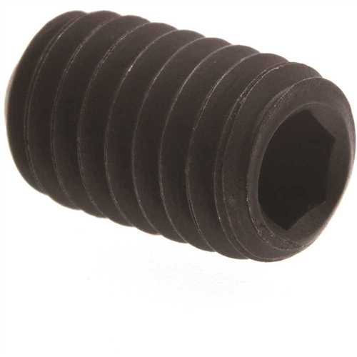 Lindstrom SSCIA0-60025-100HD #6-32 x 1/4 in. Internal Hex Socket Set Screw Cup Point Black - pack of 100