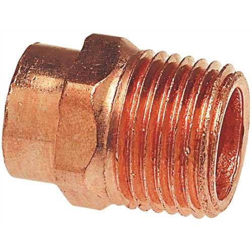 NIBCO I6041 1 in. Copper Pressure Cup x MIP Adapter Fitting