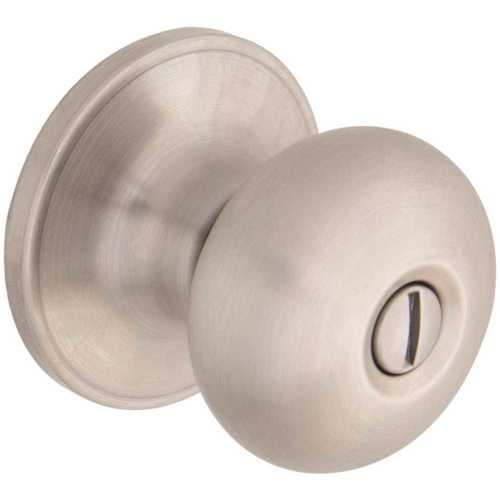 Round Stainless Steel Bed and Bath Door Knob