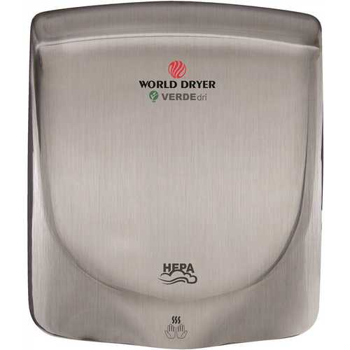 Brushed Stainless Steel Electric Hand Dryer