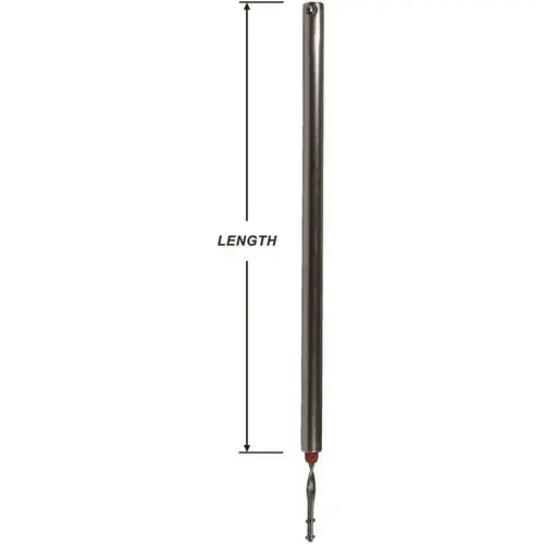 9/16 in. Dia x 25 in. L Spiral Tube Window Balance with Red Bearing with 2 Rod Pins