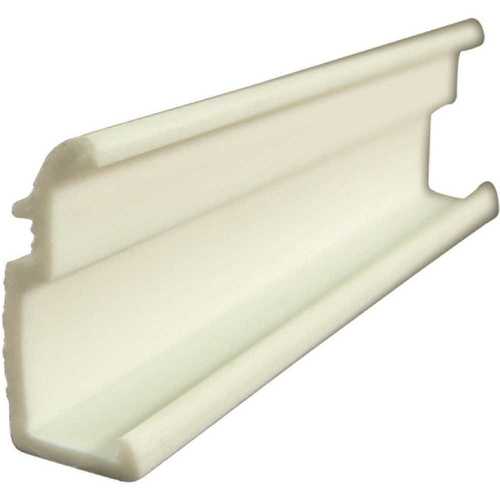 6 ft. White Rigid Vinyl Snap in Window Glazing Bead - pack of 50