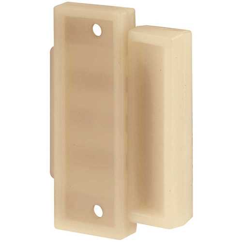 Sliding Window Auto Latch and Pull, Natural Plastic - Pair