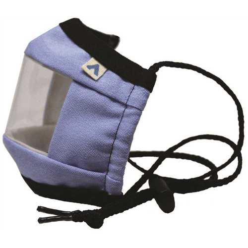 ADCO Hearing Products 1411 DI Adult Adjustable Communication Mask, Blue Oxford